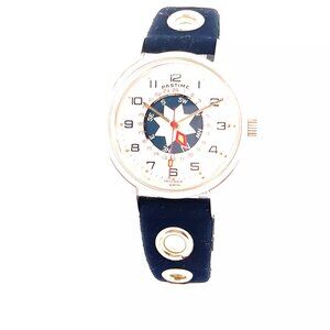 Vintage Pastime Revue Thommen GMT 24Hour Compass Men's Mechanical Wristwatch NOS